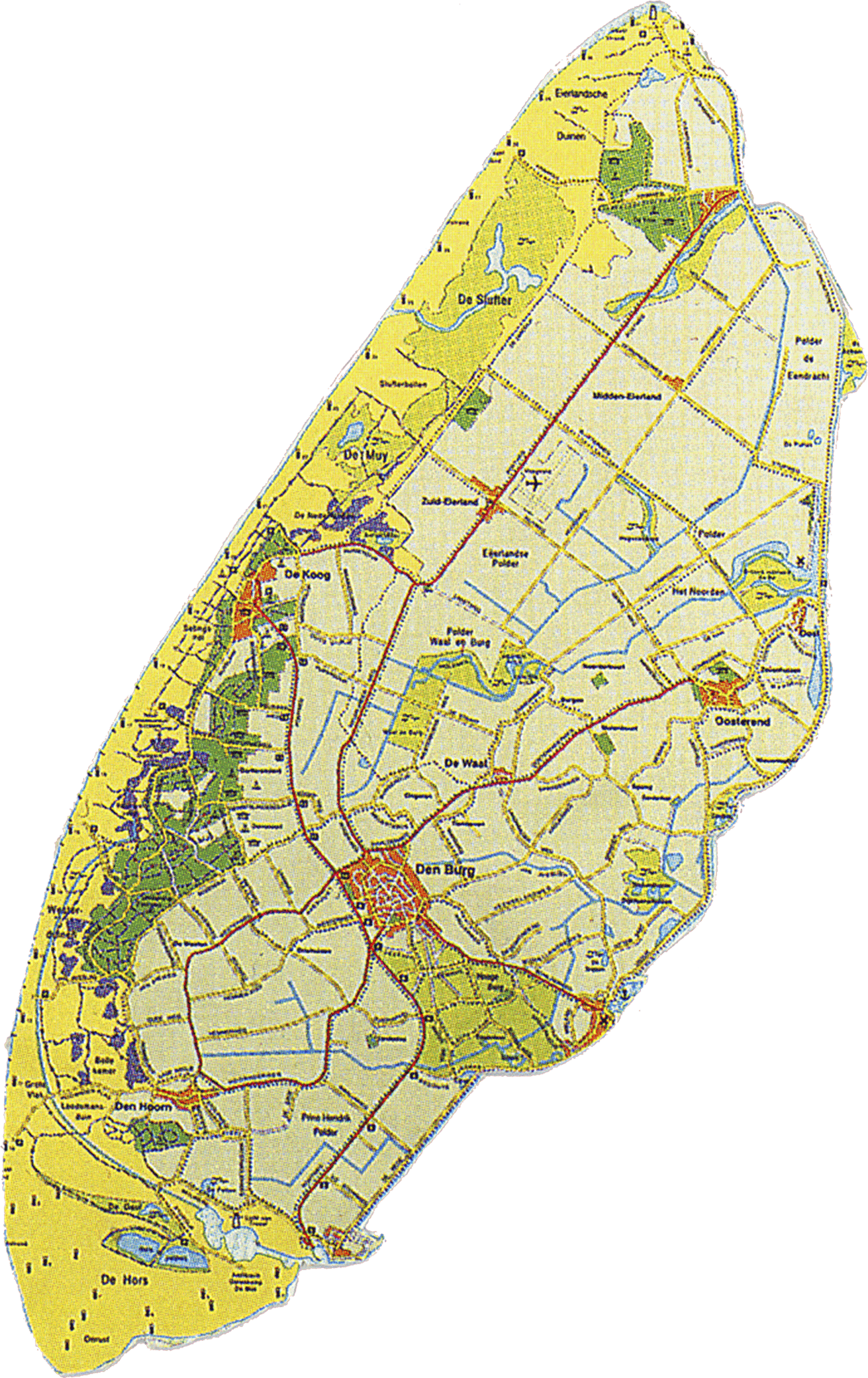 Texel Karte